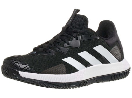 adidas SoleMatch Control AC Black/White Men's Shoes | Tennis Warehouse ...