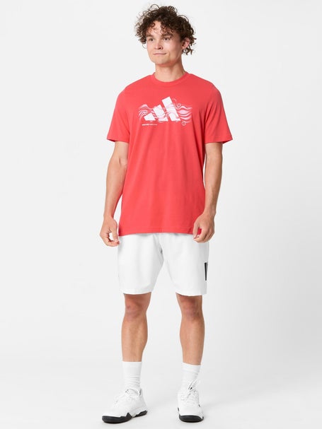 adidas Mens Melbourne Tennis Logo T-Shirt
