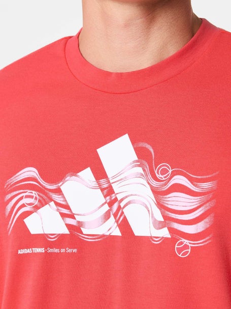 adidas Mens Melbourne Tennis Logo T-Shirt