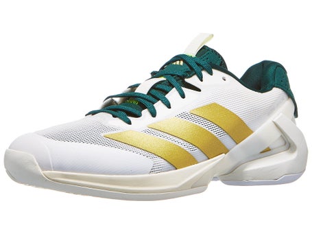 Scarpe adidas adizero Ubersonic 5 Off White Gold Uomo TUTTE LE SUPERFICI