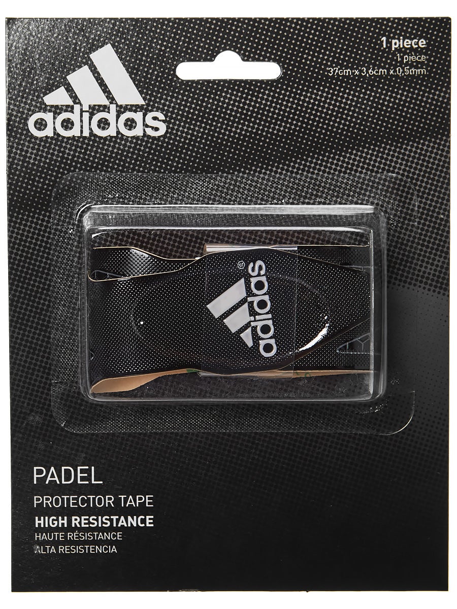 One Size Black All for Padel Antishock Protection Tape Protector Anti Shock Adults Unisex