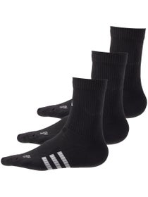 adidas Performance Cushioned Crew 3-Pack Socks Black
