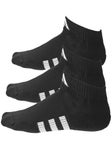 adidas Performance Cushioned Mid 3-Pack Socks Black