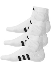 Calcetines adidas Performance Cushioned Mid - Pack de 3 (Blanco)