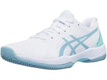Asics Solution Swift FF Clay  Wh/Smk Blue Women's Shoes
