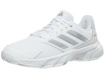 adidas CourtJam Control 3 AC White/Silver Women's Shoes