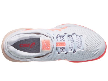 Asics Court FF 3 AC\White/Sun Coral Womens Shoes
