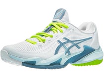 Chaussures Femme Asics Court FF 3 Blanc/Soothing Sea - TOUTES SURFACES