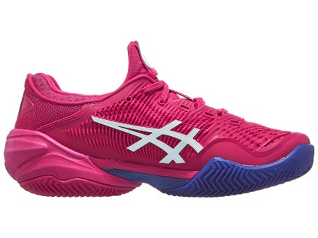 Asics Court FF 3 Clay\Bright Rose/White Womens Shoes