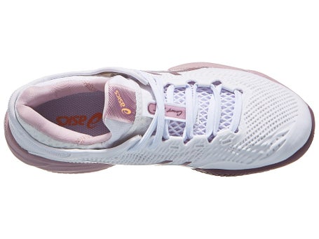 Asics Court FF 3 Clay\White/Watershed Rose Womens Shoes