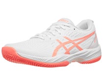 Asics Gel Game 9 Clay White/Sun Coral Women's Shoes