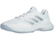 adidas GameCourt 2 AC  White/Silver Women's Shoes