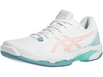 Chaussure Femme Asics Solution Speed FF 2 Blanc/Rose - INDOOR