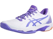 Chaussure Femme Asics Solution Speed FF 2 Blanc/Am&#xE9;thyste - TOUTES SURFACES