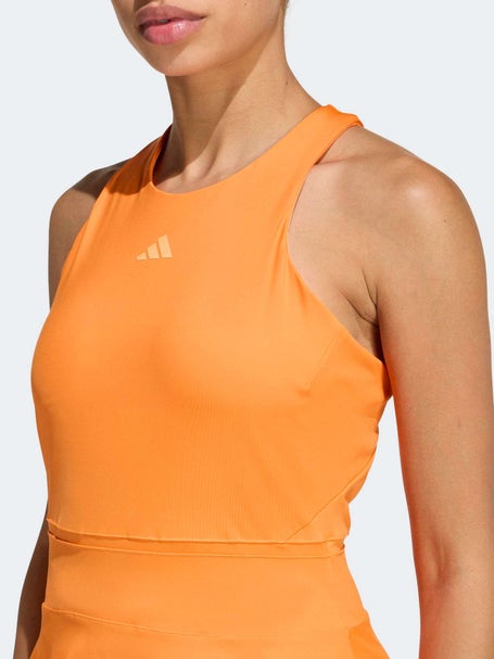 adidas Women's Spring Gameset Y-Dress Orange | Tennis Warehouse Europe adidas Women's Spring Gameset Y-Dress Orange | Tennis Warehouse Europe