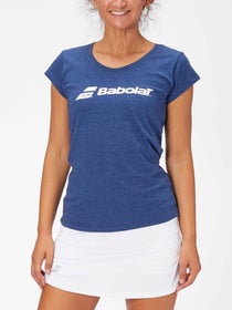 Camiseta manga corta mujer Babolat Exercise Logo