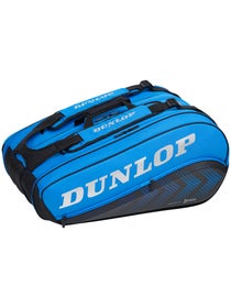 Borsa da 12 racchette Dunlop FX Performance Thermo (Nero/Blu)