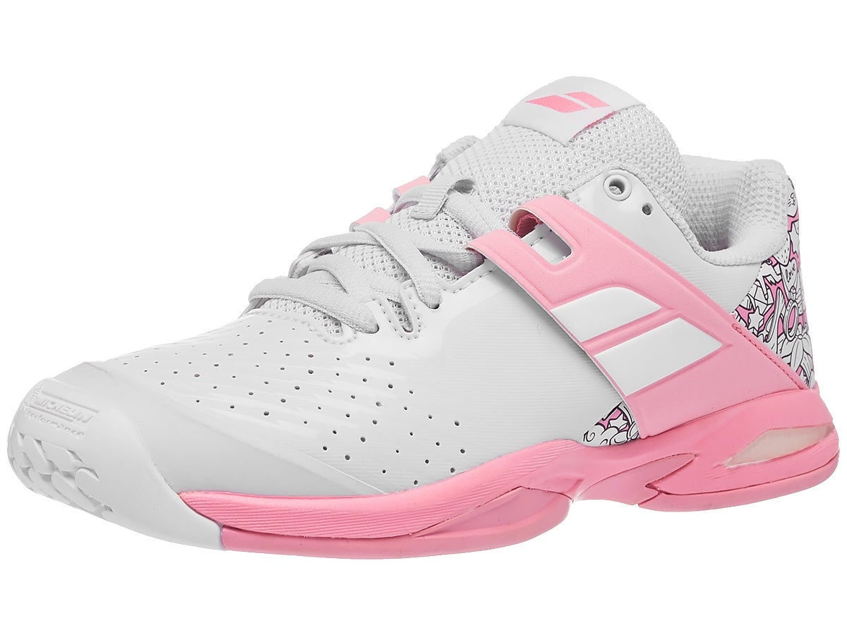 Black//Pink Babolat Propulse AC Junior Tennis Shoe