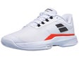 Chaussures Homme Babolat Jet Tere 2 Blanc/Strike Red - TOUTES SURFACES