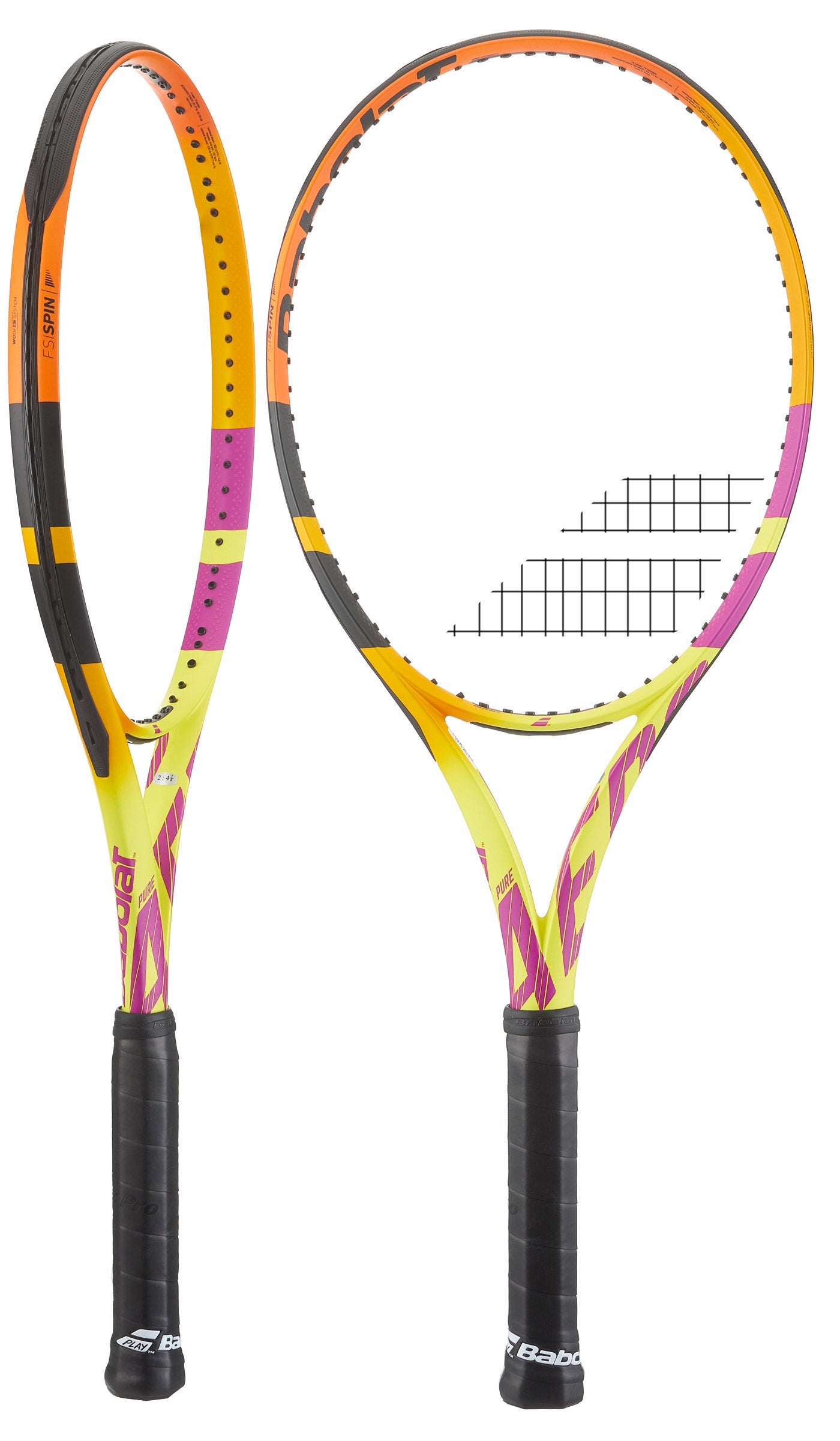 BABOLAT  PURE AERO TENNIS RACKET 2019 CHOICE OF NADAL FREE UK NEXT DAY DELIVERY 