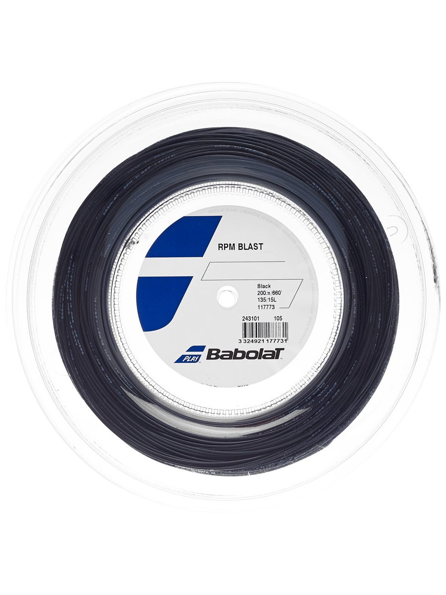 BABOLAT RPM BLAST 200m Stringa Gauge 15L/1.35 Made in France Nadal 