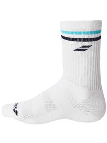 Babolat Team Single Pair Sock White/Black