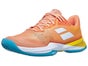 Chaussures Femme Babolat Jet Mach III Corail/Or - TERRE BATTUE