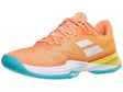 Chaussures Femme Babolat Jet Mach III Corail/Gold Fusion - TOUTES SURFACES