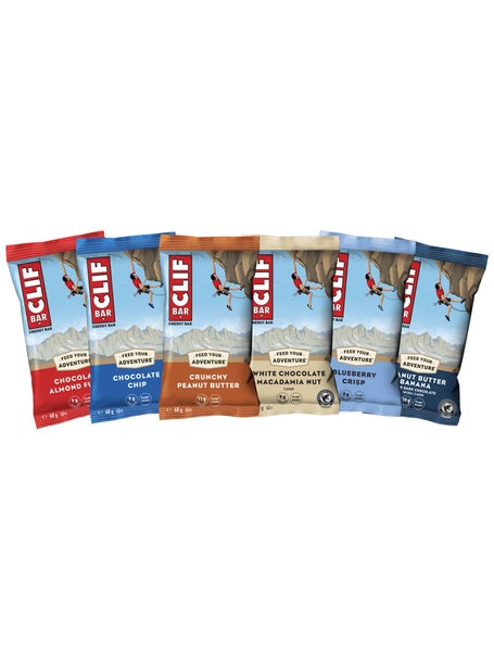 Assortiment de barres énergétiques CLIF 6x68g