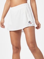 Le Coq Sportif Women Club Tennis Skirt White XS