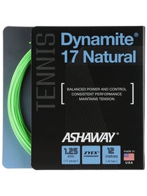 Ashaway Dynamite 17 (1.25) Natural String Optic Green