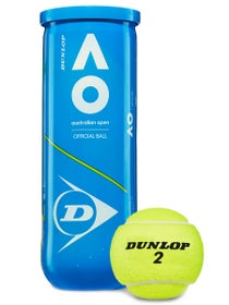 Dunlop Australian Open Tennisball - 3er Dose
