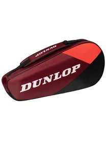 Borsa da 3 racchette Dunlop CX Performance Nero/Rosso