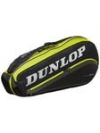 Sac 3 raquettes Dunlop SX Performance Thermo Noir/Jaune