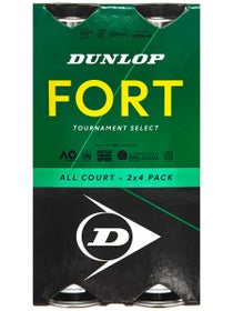 Dunlop Fort All Court Bi-Pack Tennis Ball