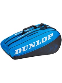 Borsone da 10 racchette Dunlop FX Club Nero/Blu