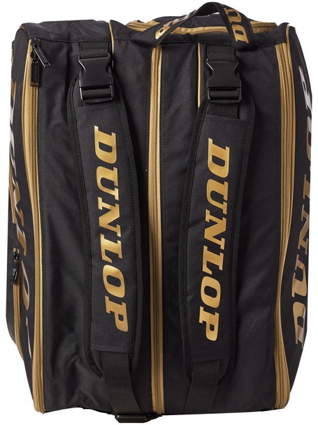 Borsa Per Racchette Da Padel Elite - Fino A 4 Racchette, Ecopelle, Imbottita, Blu O Nero - Foto 7