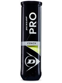 Tubo da 4 palline Dunlop Pro Coach Tennis