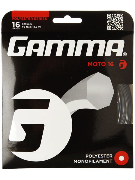 Gamma Moto 1.29mm Tennissaite 12.2m Set