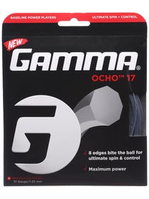 Gamma Ocho 1.25mm Tennissaite - 12.2m Set