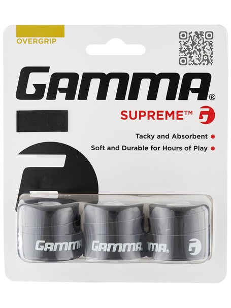 Overgrips Gamma Supreme Pack de 3