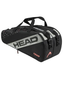 Head Elite Team Racket Bag L (9R) Black/Orange