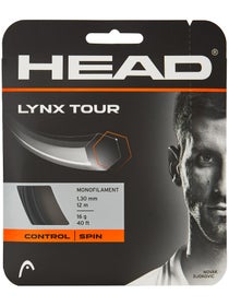 Head Lynx Tour 1.30mm Tennissaite - 12m Set (Schwarz)