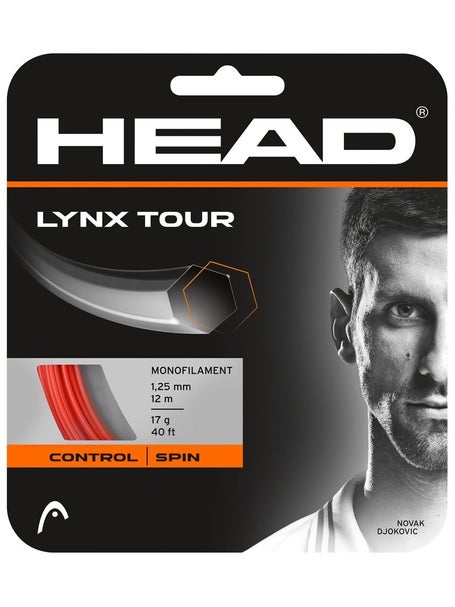 Head Lynx Tour Orange 1.25mm Tennissaite 12m Set