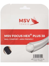 Set de cordaje MSV Focus HEX Plus 38 1,15 mm
