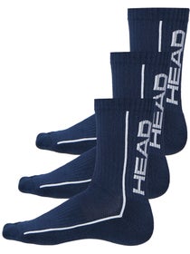 HEAD Performance Crew 3-Pack Socks Navy