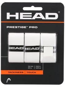 Overgrips Head Prestige Pro - Pack de 3 (Blanco)