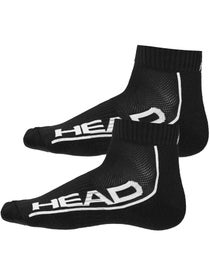 HEAD Performance Quarter 2-Pack Socks Black