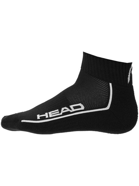 HEAD Performance Quarter 2-Pack Socks Black