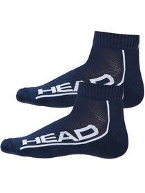 HEAD Performance Quarter 2-Pack Socks Navy